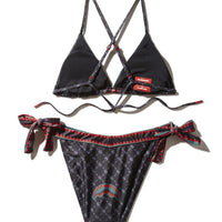 SPRAYGROUND® MIDNIGHT MONEYGRAM BIKINI