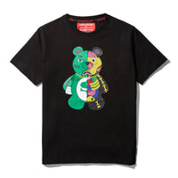 SPRAYGROUND® APPAREL YOUTH ANATOMY BEAR T-SHIRT BLACK