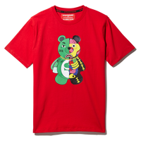 SPRAYGROUND® APPAREL YOUTH ANATOMY BEAR T-SHIRT RED