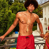 SPRAYGROUND® SWIM VENI VIDI VICI SHOTO SWIM TRUNKS