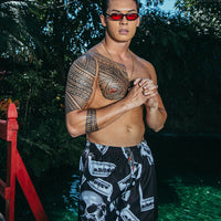 SPRAYGROUND® SWIM MONEY NIGHT SHOTO SWIM TRUNKS