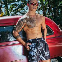 SPRAYGROUND® SWIM MONEY NIGHT SHOTO SWIM TRUNKS