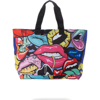 SPRAYGROUND® TOTE LIP SERVICE BEACH TOTE