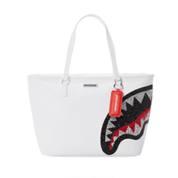 SPRAYGROUND® TOTE CLEARCUT TOTE (WHITE)