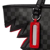 SPRAYGROUND® TOTE SHARK BITE SHARKS IN PARIS GRAY TOTE