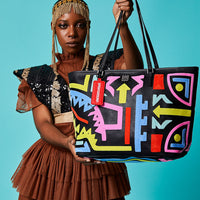 SPRAYGROUND® TOTE A.i.4 PATH TO THE FUTURE TOTE