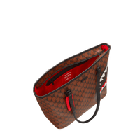 SPRAYGROUND® TOTE SHARKS AND SKULLS TOTE