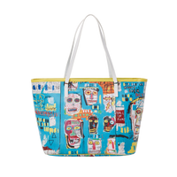 SPRAYGROUND® TOTE OFFICIAL BASQUIAT MITCHELL CREW 1983 TOTE