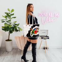 SPRAYGROUND® TOTE THE FLORAL CUT TOTE