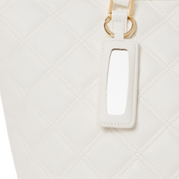 SPRAYGROUND® TOTE RIVIERA LE BLANC GOLD CHAIN SHARK TOTE