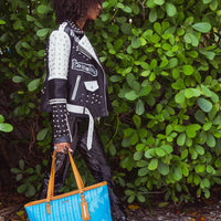 SPRAYGROUND® TOTE ILLUCHAINS TURQ TOTE