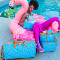 SPRAYGROUND® TOTE ILLUCHAINS TURQ TOTE
