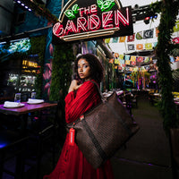 SPRAYGROUND® TOTE CASHIN CHECKS TOTE