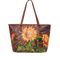 SPRAYGROUND® TOTE SUNFLOWER GRIN RON ENGLISH COLLAB TOTE