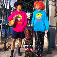 SPRAYGROUND® TOTE SUNFLOWER GRIN RON ENGLISH COLLAB TOTE