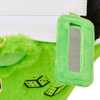 SPRAYGROUND® TOTE PLUSH MONEYBEAR TOTE (GREEN)