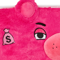 SPRAYGROUND® TOTE PLUSH MONEYBEAR TOTE (PINK)