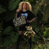 SPRAYGROUND® TOTE A.I.8 AFRICAN INTELLIGENCE PATH TO THE FUTURE II TOTE