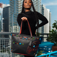 SPRAYGROUND® TOTE GEMSTONE OUTLAW TOTE