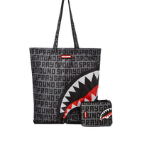 SPRAYGROUND® TOTE SHARKFINITY STEALTH PILOT PACKABLE TOTE