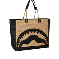 SPRAYGROUND® TOTE RAFFIA PALM TOTE