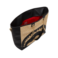 SPRAYGROUND® TOTE RAFFIA PALM TOTE