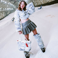 SPRAYGROUND® TOTE WHITE 3AM FURR TOTE