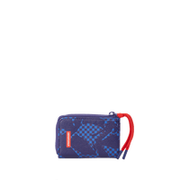 SPRAYGROUND® WALLET SHARK CHECK (BLUE) WALLET