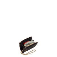 SPRAYGROUND® WALLET NOIR QUILT GOLD CHAIN SHARK WALLET