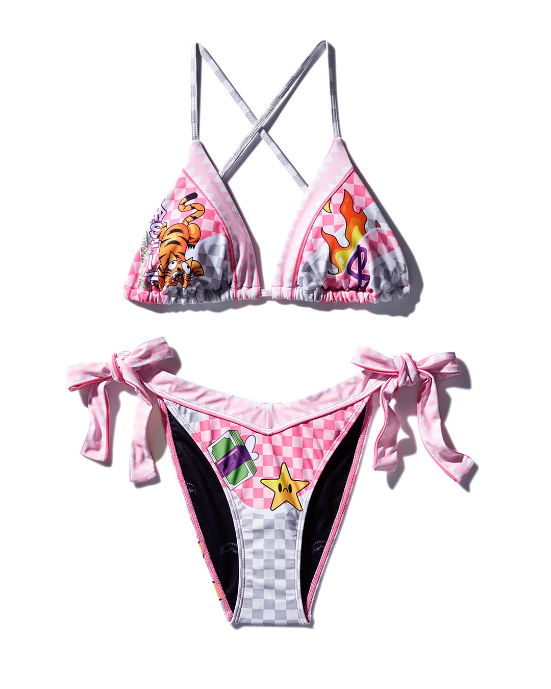 SPRAYGROUND® WTF ART BIKINI