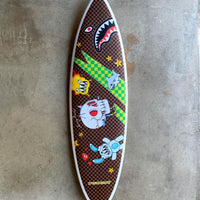 SPRAYGROUND® 1OF1 WTF SURFBOARD