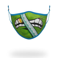 SPRAYGROUND® FASHION MASK ADULT TMNT: LEONARDO SHARK FORM FITTING FACE-COVERING