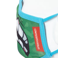 SPRAYGROUND® FASHION MASK ADULT TMNT: LEONARDO SHARK FORM FITTING FACE-COVERING