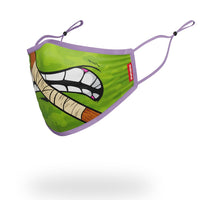 SPRAYGROUND® FASHION MASK ADULT TMNT: DONATELLO SHARK FORM FITTING FACE-COVERING