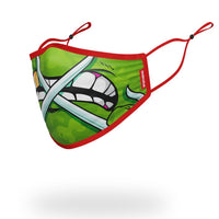 SPRAYGROUND® FASHION MASK ADULT TMNT: RAPHAEL SHARK FORM FITTING FACE-COVERING