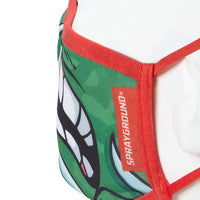 SPRAYGROUND® FASHION MASK ADULT TMNT: RAPHAEL SHARK FORM FITTING FACE-COVERING