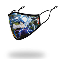 SPRAYGROUND® FASHION MASK ADULT NARUTO VS SASUKE FORM FITTING FACE-COVERING