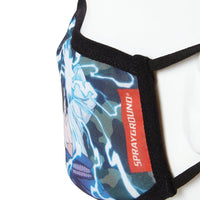 SPRAYGROUND® FASHION MASK ADULT NARUTO VS SASUKE FORM FITTING FACE-COVERING