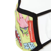 SPRAYGROUND® FASHION MASK ADULT SPONGEBOB JAPAN SHARK FORM FITTING FACE-COVERING