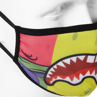 SPRAYGROUND® FASHION MASK ADULT SPONGEBOB OG SHARK FORM FITTING FACE-COVERING