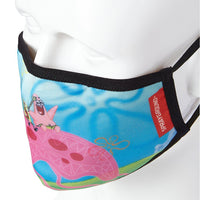 SPRAYGROUND® FASHION MASK ADULT SPONGEBOB JELLY SHARK FORM FITTING FACE-COVERING