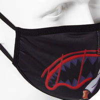 SPRAYGROUND® FASHION MASK ADULT STREET FIGHTER RYU SHARK FORM FITTING FACE-COVERING