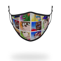 SPRAYGROUND® FASHION MASK ADULT STREET FIGHTER PLAYER SELECT FORM FITTING FACE-COVERING