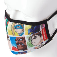 SPRAYGROUND® FASHION MASK ADULT STREET FIGHTER PLAYER SELECT FORM FITTING FACE-COVERING