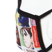 SPRAYGROUND® FASHION MASK ADULT STREET FIGHTER PLAYER SELECT FORM FITTING FACE-COVERING