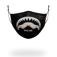 SPRAYGROUND® FASHION MASK BITE ME SHARK (BLK) POLYESTER FACE MASK