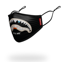 SPRAYGROUND® FASHION MASK BITE ME SHARK (BLK) POLYESTER FACE MASK