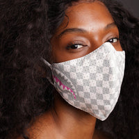 SPRAYGROUND® FASHION MASK ROSE ALL DAY VEGAN LEATHER FACE MASK