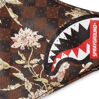 SPRAYGROUND® FASHION MASK SHARKFLOWER VEGAN LEATHER FACE MASK