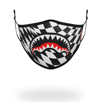 SPRAYGROUND® FACE MASK TRIPPY CHECK FACE MASK